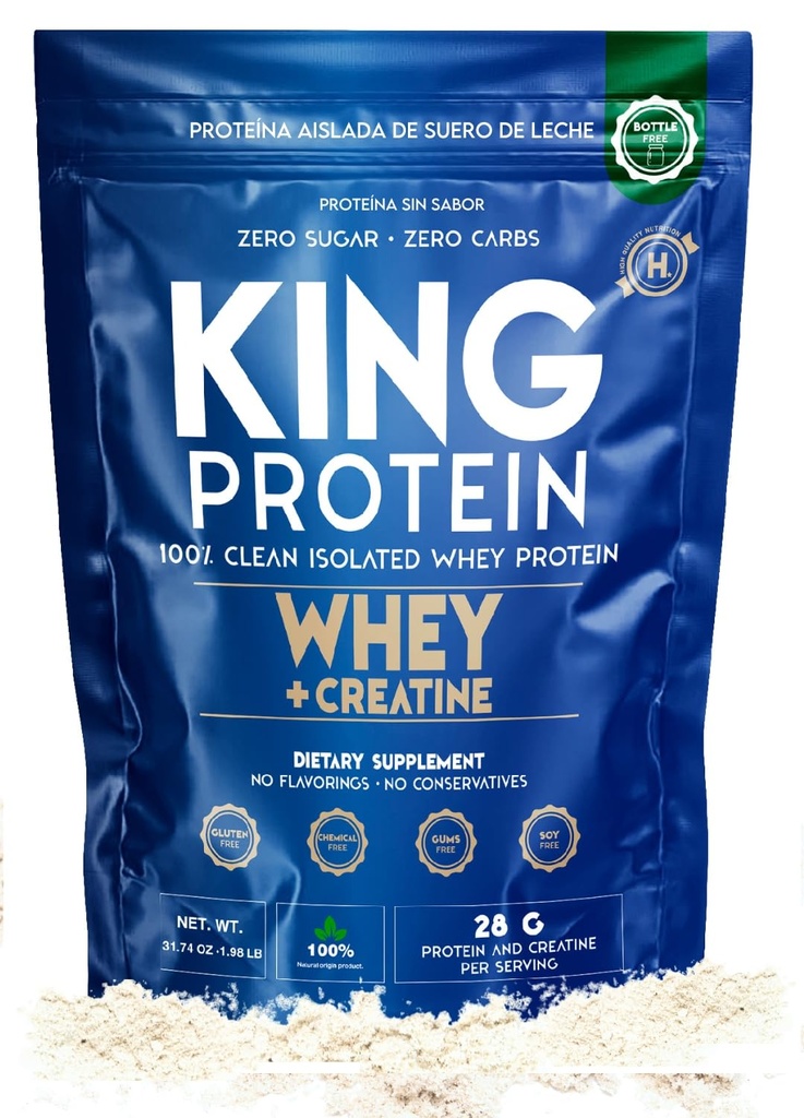 Curățați Whey Izolat Pulbere de proteine cu Creatină 