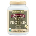 NutriBiotic Certified Organic Rice Proteine Vanilla, 1 Lb. 5 Oz 