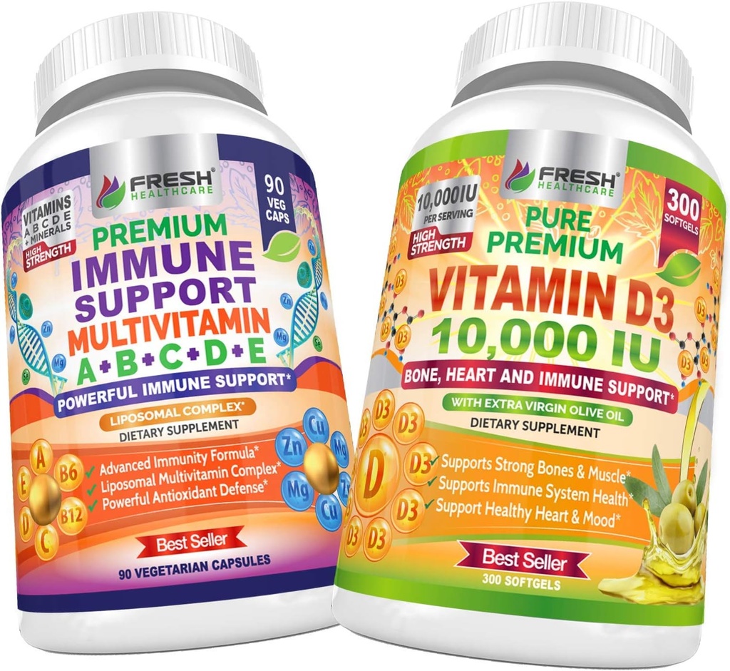 HEALKARE PROASPETE Imune Multvitamine și vitamina D3 - Bundle