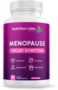 Menopause Symptom Relief și Supliment de sprijin pentru femei, MAKTrek tehnologie dovedit clinic Vegan ingrediente oferă menopauza ajutor, transpirații de noapte și Flash fierbinte de ajutorare, Drog-Free & Non-GMO. 90 CT
