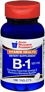 Farmacie bun vecin vitamina B-1 100 mg comprimate, 100 Conte