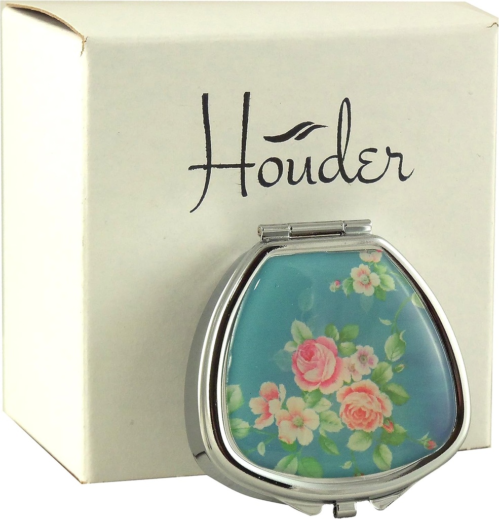 Designer Pill Box de Houder - Caz pilula decorative cu cutie de cadouri - transporta Meds în stil (Roses)