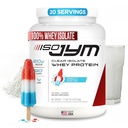 JYM Supliment Stiinta Iso JYM Bombsicle, 90 Calorii, 100% Whey Proteine Izolate, Zero Fat, Zero Zaharuri, Mixuri Clear, pentru Femei & Barbati, 20 Serviri