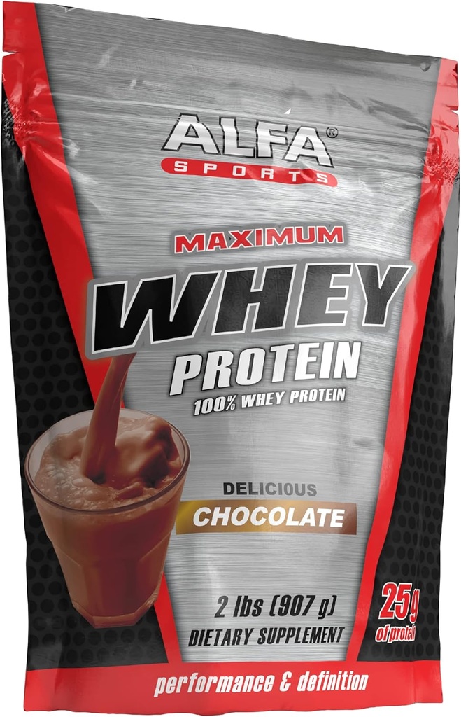 Maximun Whey aroma de ciocolata 2 Lbs 50 G de proteine