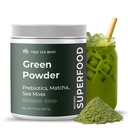 Super Greens Powder cu Matcha pentru Digestive & Gut Health 