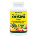 Naturas Plus Sursa de viaţă Prenatal - 800 mcg Folate, 90 comprimate vegetariene - Toate naturale vitamine prenatale şi minerale cu fier şi calciu - Optimal Health & Energy - Gluten-Free - 45 Serviri