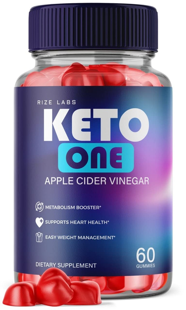 laboratoare rize - Keto One ACV Gummies pentru pierderea in greutate - Oțet de cidru de mere - Advanced Energy Formula Supliment la Burn Belly Fat (60 Gummies)