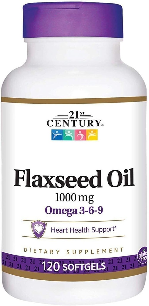 Omega 3-6-9 Supliment alimentar Softgels 1000mg 120 ct