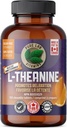 Vitamine pure de laborator - L-Theanine 125mg, 150 comprimate masticabile - L-Theanin supliment pentru a promova relaxarea, Sleep Support, Mood Support, Brain Memory and Focus Supliment - Îmbunătățește calitatea somnului