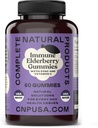 Gume de soc - 60 Conte natural cu zinc, vitamina C, & Elderberry (Sambucas)