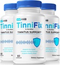 (3 ambalaj) Capsule Tinifix - Advanced heavy Support Formula, Tinifix Pills pentru menţinerea auzului sănătos, Toate Tinifix naturale pentru sănătatea urechii complete, Official Tinni Fix Review (180 capsule)