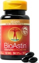 Nutrex Hawaii Vegan BioAstin Hawaiian Astaxanthin - 12mg, 50 Softgels - Farm-Direct Premium Antioxidant Supliment pentru a sprijini ochi, piele, comun și sistemul imunitar Sănătate - Vegan, Non-GMO & Gluten-Free