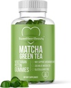 Matcha Green Tea Extract Gummy Vitamina cu extract de ceai verde de dulceață frumusețe. Matcha Energy Gummies. Green Tea Detox şi Cleanse. Vegan Friendly, Gluten-Free și non-GMO. 1 lună de aprovizionare.