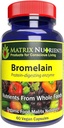 BROMELAIN - Enzyme 100% organic, organic, care conferă proteine! Îmbunătățește digestia - Capsule Vegane (60ct)