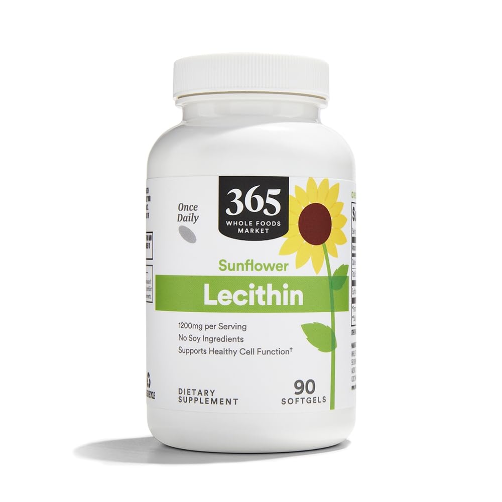 365 by Whole Foods Market, Floarea-soarelui lecitină, 90 t