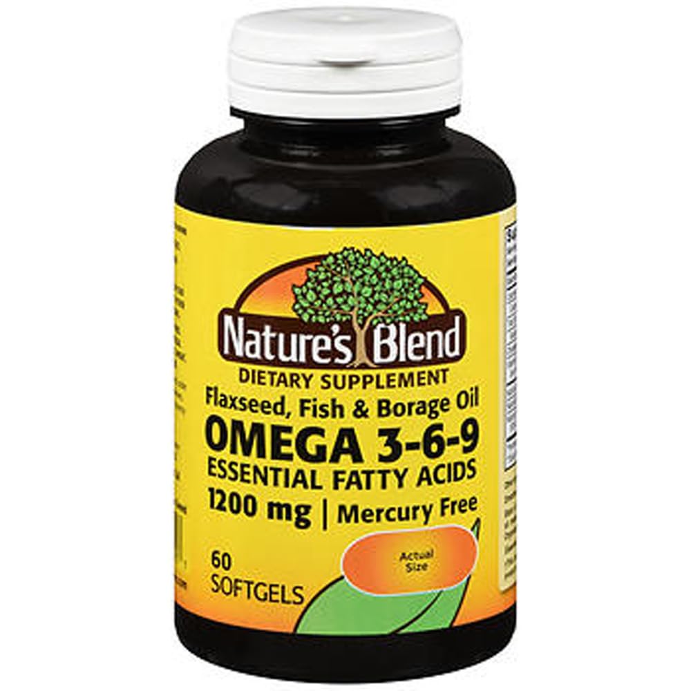 Omega-3-6-9 1200 mg Softgels 60 Ct