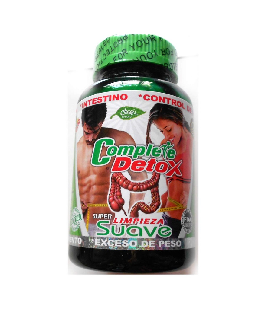 Detoxifiere organică completă./ Super Limpieza Suave 90 capsule