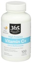 365 de Whole Foods Market, High Potence Vitamina C+, 80mg Citrus Bioflavonoids, Vegan, 100 comprimate