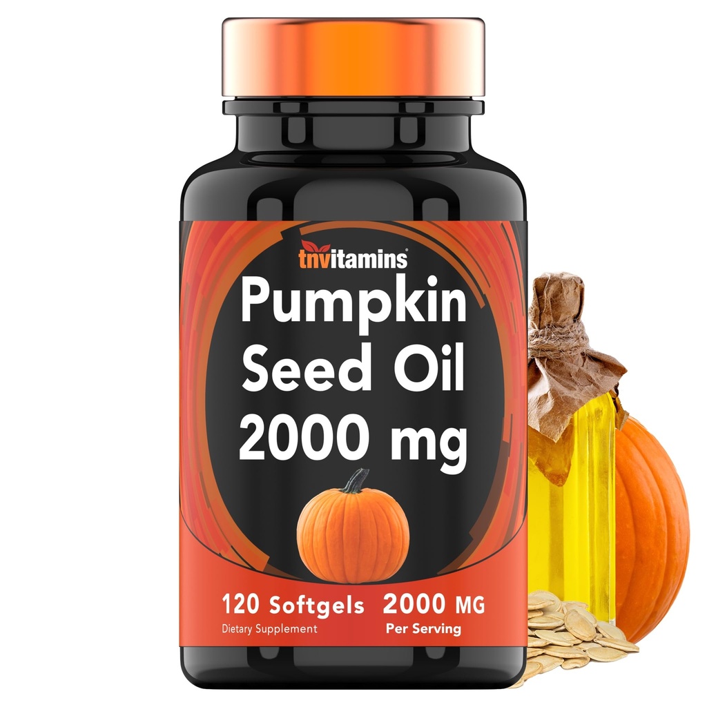 tnvitamine ulei de semințe de dovleac - 2000 mg per servire x 120 Softgels 