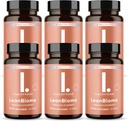 LeanBiome, 9-Strain Probiotic Formula, Suportă un biom curajos echilibrat, Probiotice cu gust puternic cu select verde Fitozom - 60 capsule, 6 Pack