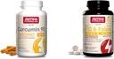Formule Jarrow Curcumin 95 500 mg - Până la 120 Servings (Veggie Caps) & Extra Putere Metil B-12 1000 mcg & Metil Folate 400 mcg + P-5-P