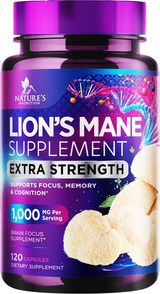 Lions Mane capsule de ciuperci 10.000mg - Lion