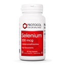 Protocol Selenium 200mcg - Suport Imun, Tiroidar & Prostate Health* - Selenium Supplements - Vegetarian, Kosher & Halal - 90 Veg Caps