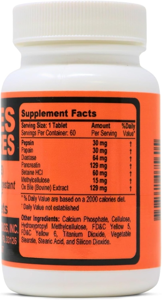 (OX Bile) cu Enzymatic Digestan 60 comprimate.