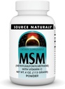 Sursa Naturale MSM (Metilsulfonilmetan) cu vitamina C - pulbere, 4 Ounce