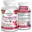 Ultra Pure Forskolin pentru managementul greutății Putere maximă 