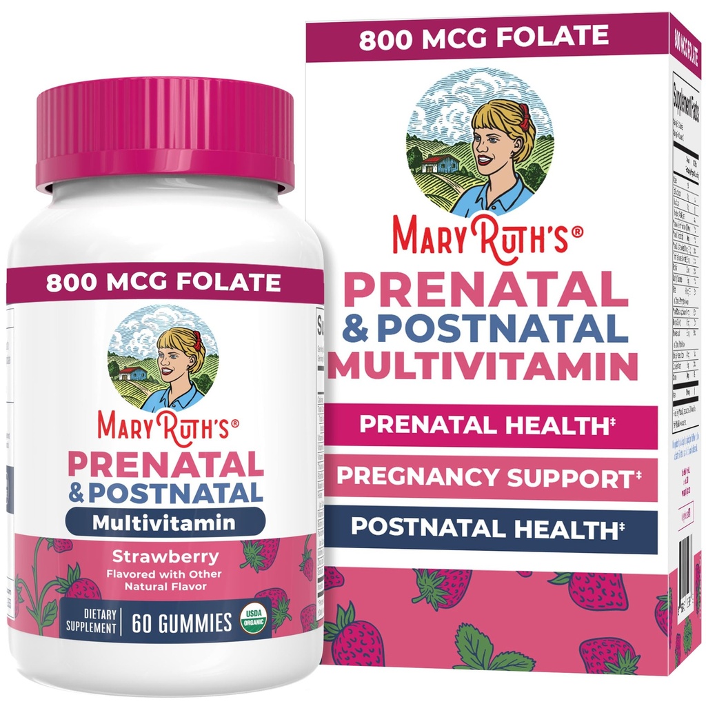 MaryRuth Organics Vitamine prenatale pentru femei 