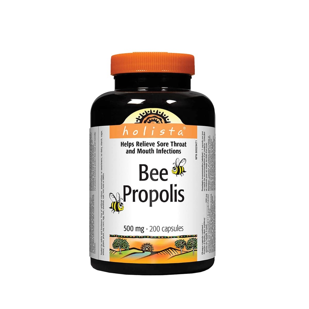 Holista Bee Propolis 500mg, 200 capsule