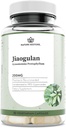 Suplimentul nostru Extract de Jiaogulan, Gynostemma Pentaphyllum este Standardizat la 98 Procent Gypenoside, Activator AMPK Natural, Non OMG, Gluten Free, 90 Gynostemma Capsule, Vegan