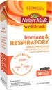 Natura Made Wellblends Immune & Respirator, EpiCor Postbiotic, Vitamina C, Vitamina D3, Advanced Immune Supplement, 50 Capsule vegetariene