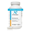 XYMOGEN Benfotiamină 300mg - Foarte biodisponibilă Tiamină B1 Supliment Derivativ pentru a sprijini Metabolic, Nervi + Vascular Health (120 capsule)