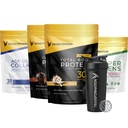 Transformarea Vanilie & Ciocolata Powder Proteina Super Verzi Superalimentar Verde Suc Pudră 