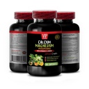 Supliment de calciu - Fosfor de calciu de magneziu cu vitamina D-3 & Bor - Femei Vitamine Suport imunitar cu calciu, Supliment de calciu cu vitamina d, calciu de magneziu de potasiu 1 Bot 60 Capace