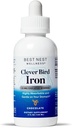 Cel mai bun Nest Wellness Liquid Iron - Brain Health Supplement with Albion Taste-Free Iron - SIDA Energy & Red Blood Cell Production - Biodisponibil Iron Formula - Ciocolata, 4 fl oz (120 Servings)