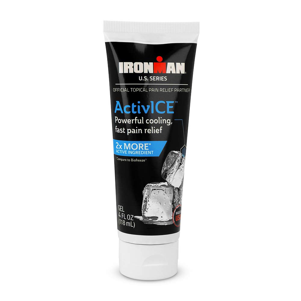 Curad IRONMAN Activice Topical Cooling Gel, Durere Relief pentru Artrită, Joint, Musculare, Back & Body Aches & Pain, 4-oz (1 Conte)