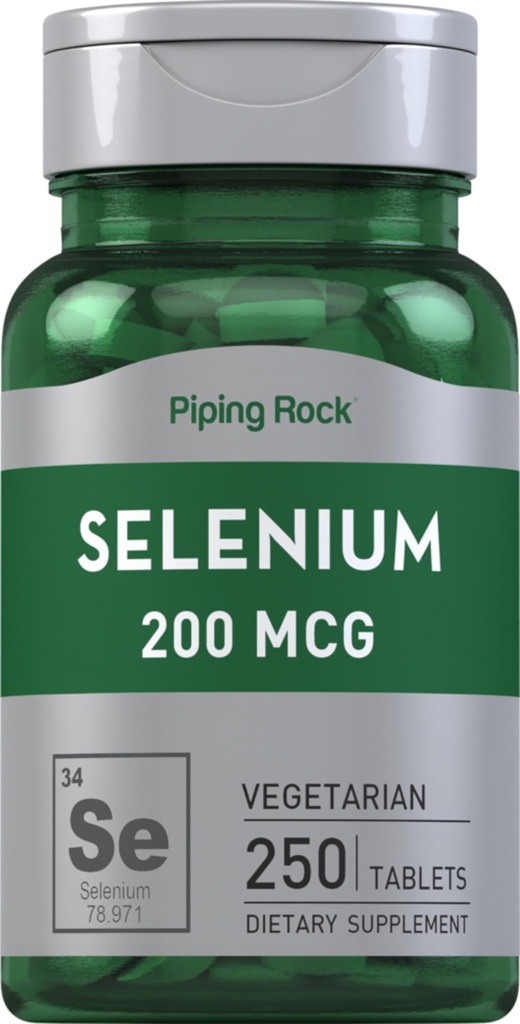 Piping Rock Seleniu 200mcg 
