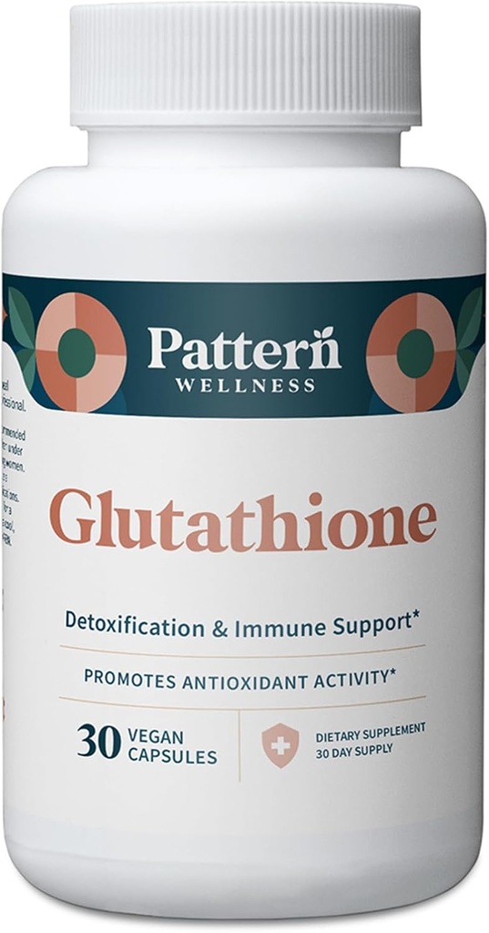 Model Wellness Glutatione Supliment - Formula activă redusă Glutatione cu vitamina C adăugată - Celulă, Antioxidant, + Suport pentru sănătate imună - 30 capsule Vegan