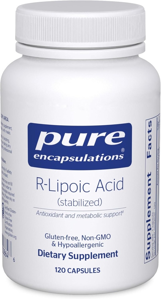 Pure Encapsulations R-Lipoic Acid (stabilizat) 