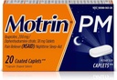 Motrin Motrin Pm Caplete acoperite, 20 caplete (Pachet de 3)