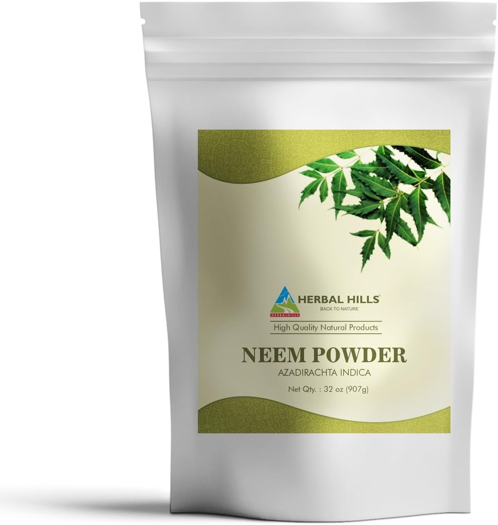 HERBAL HILLS Neem Powder Azadirahta Indica 