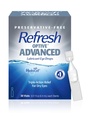 Refresh Optive Advanced Lubricant Eye Picături, Conservative-Free, 0,01 Fl Oz Containere Single-Use, 30 Conte