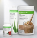 Trio Combo HERBALIFE Formula 1 Shake Mix (Cafe Latte 780g)-Herbal Aloe concentrat Pint (Original 473ml) - Herbal Ceai concentrat (Original 102g)