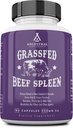 Suplimente Ancestral Grass Fed Beef Spleen Supliment, 3000mg Organ Spleen Formula promovează Digestive, Immune, Fier, Energie și Alergie Sănătate, Non OMG, 180 Capsule