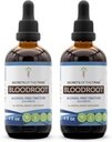 Secretele extractului de tinctură fără alcool din Tribul Sângeros, sânge de crescătorie responsabil (Sanguinaria Canadensis) Rădăcină uscată (2x4 fl oz)