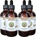 Hibiscus Extract lichid fără alcool, Hibiscus organic (Hibiscus Sabdariffa) Flori uscate Glicerite Hawaii Pharm Supliment natural Herbal 4x4 oz