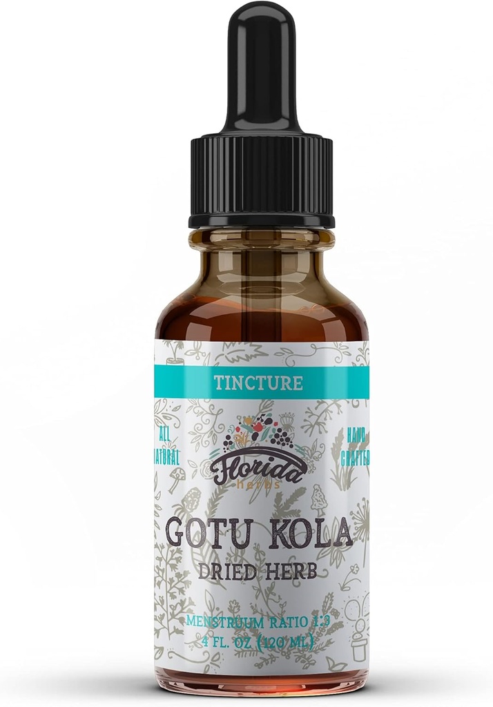 Gotu Kola Tincture, Organic Gotu Kola Extract, Gotu Kola picături (Centella Asiatica) Herb uscat